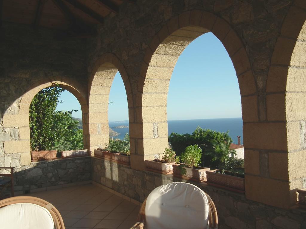 Villa Sunset Stoúpa Buitenkant foto